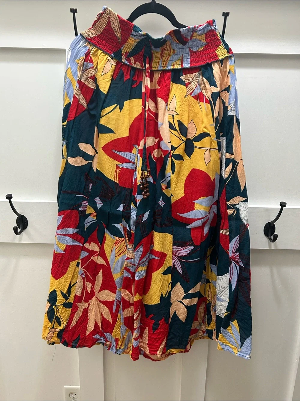 Bohemian Floral wide leg pants- Multicolor - Picture 1 of 3